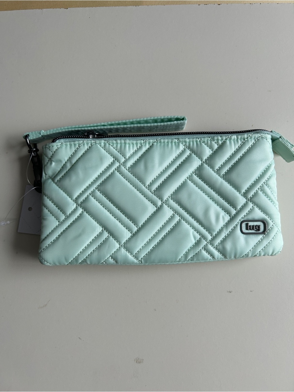LUG FROLIC RFID WRISTLET MIST GREEN NWT